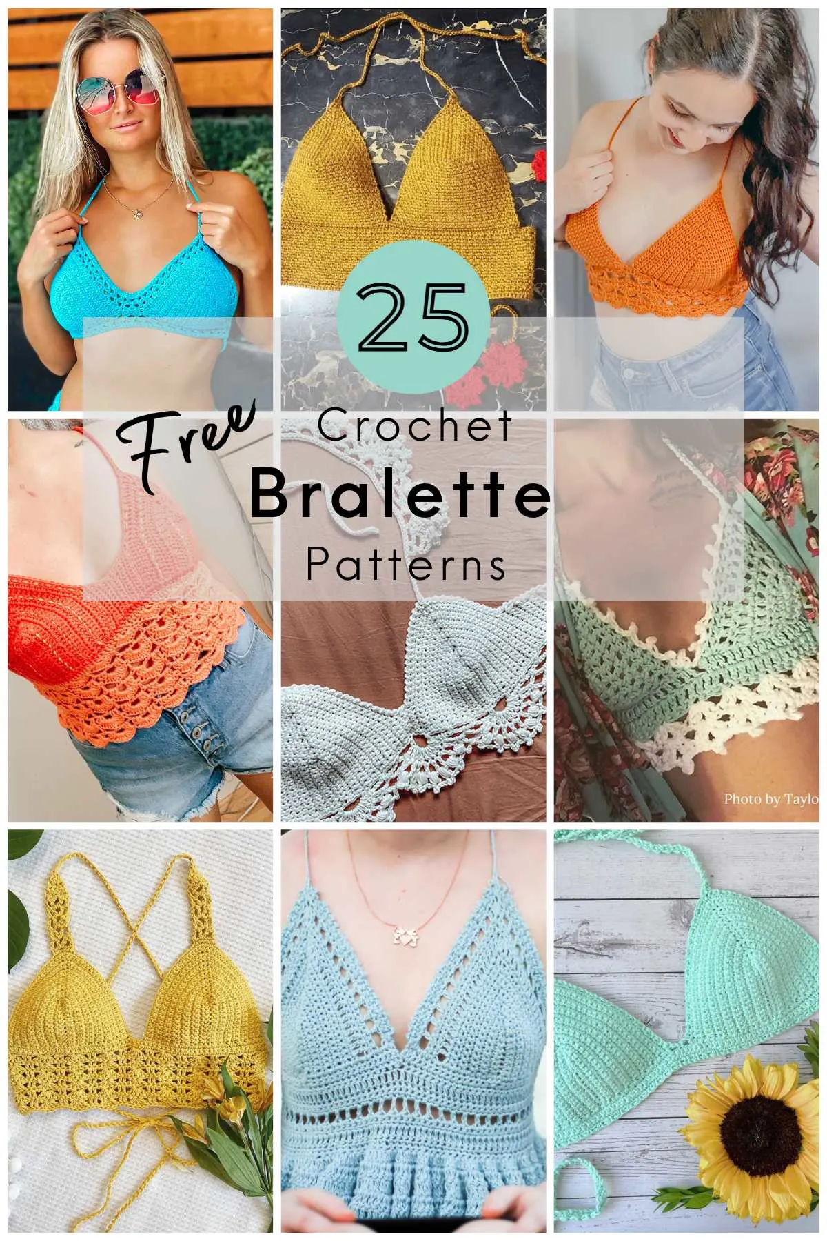Get ready to embrace the warm weather with these 25 amazing free crochet bralette patterns! These crochet patterns are super easy to follow and will help you stay cool during the intense summer heat.