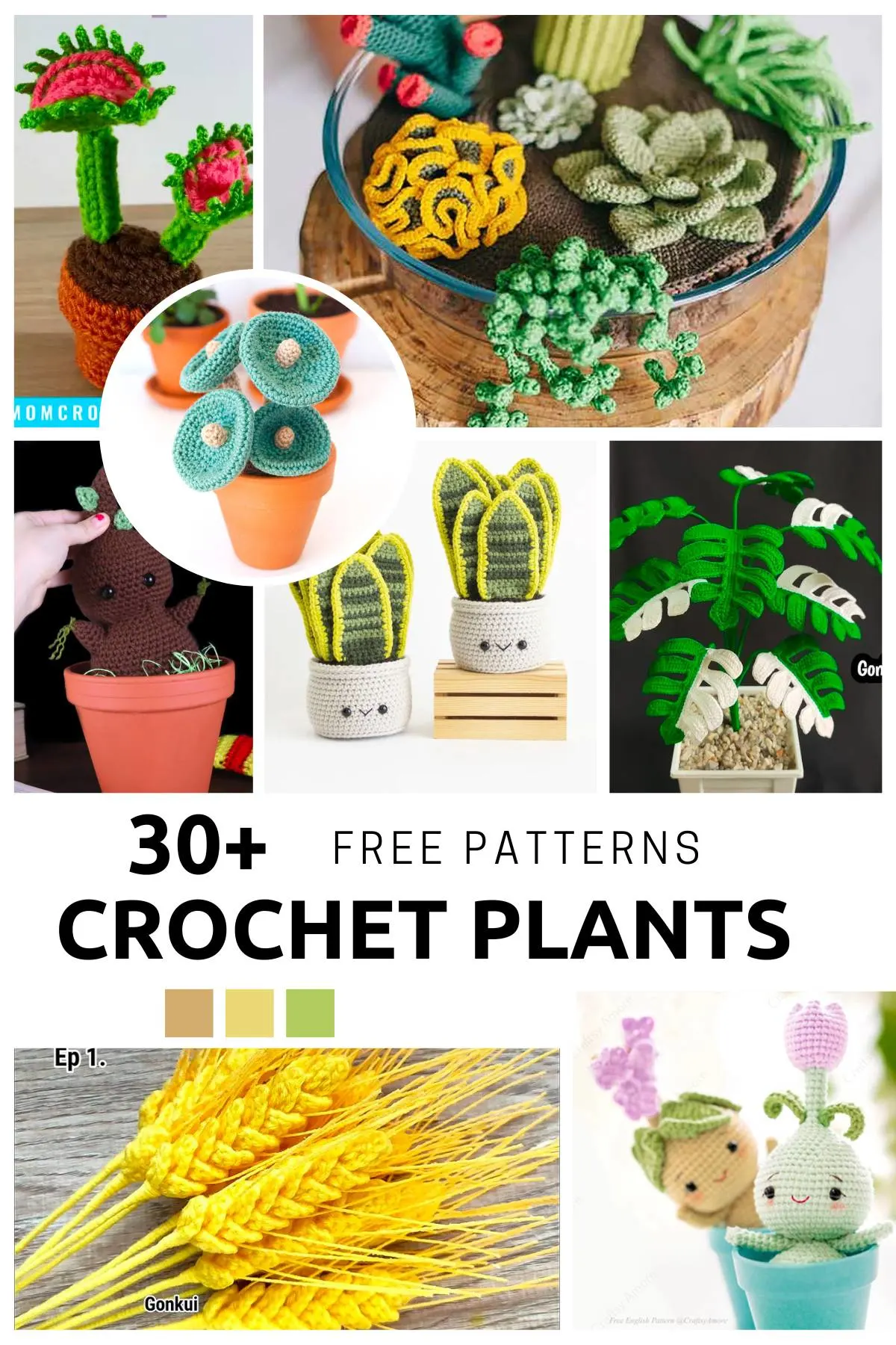 Taking care of plants is no easy feat. Crochet plants are the perfect solution for you plant parent wannabes! The evergreen gift and forever garden that never dies.