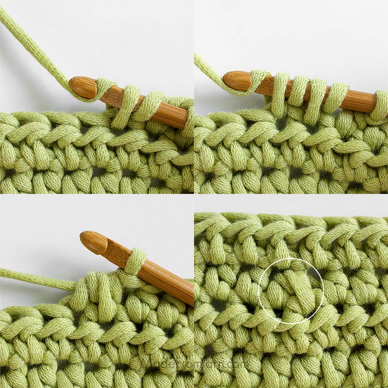 how to crochet hdc decrease