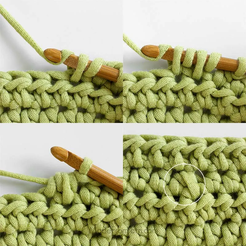 how to crochet hdc decrease