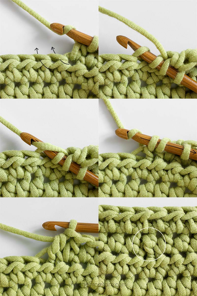how to crochet hdc invisible decrease