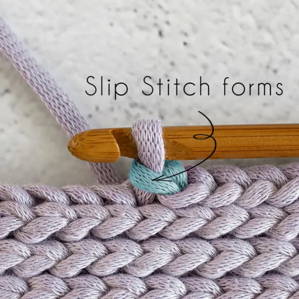 how to crochet a slip stitch