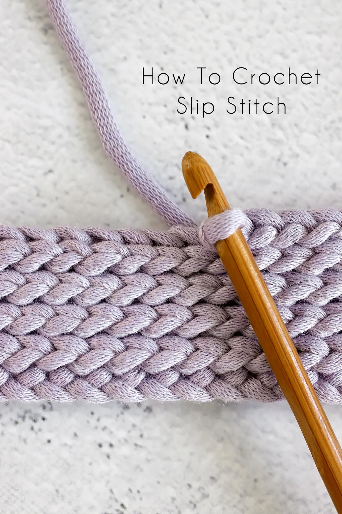 how to crochet slip stitch for beginners, easy step by step instructions with pictures