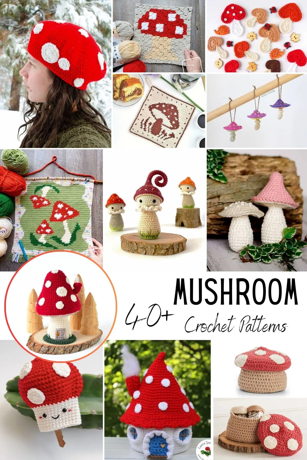 Add some magic to your crochet creations with some mushrooms! Learn how to create stylish home decor, gifts, and more with these crochet mushroom patterns.