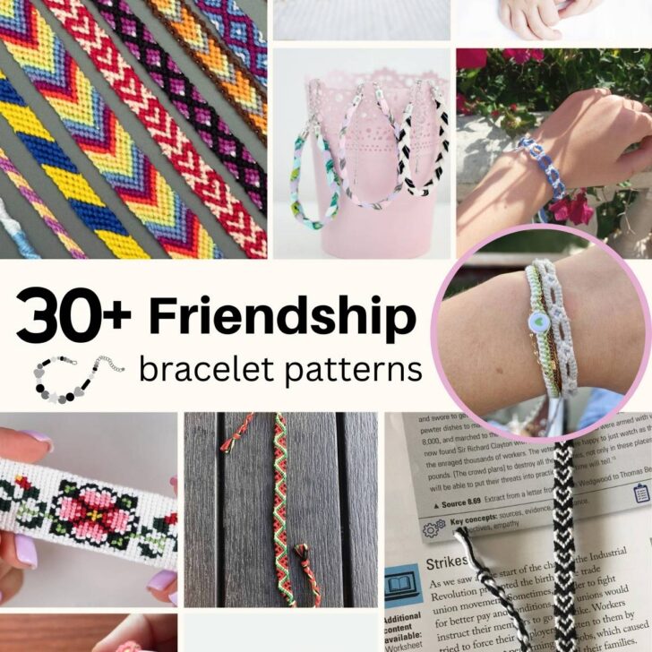 Browse through our curated friendship bracelet patterns that covers many designs for everyone. From simple Chevron to more intricate designs.