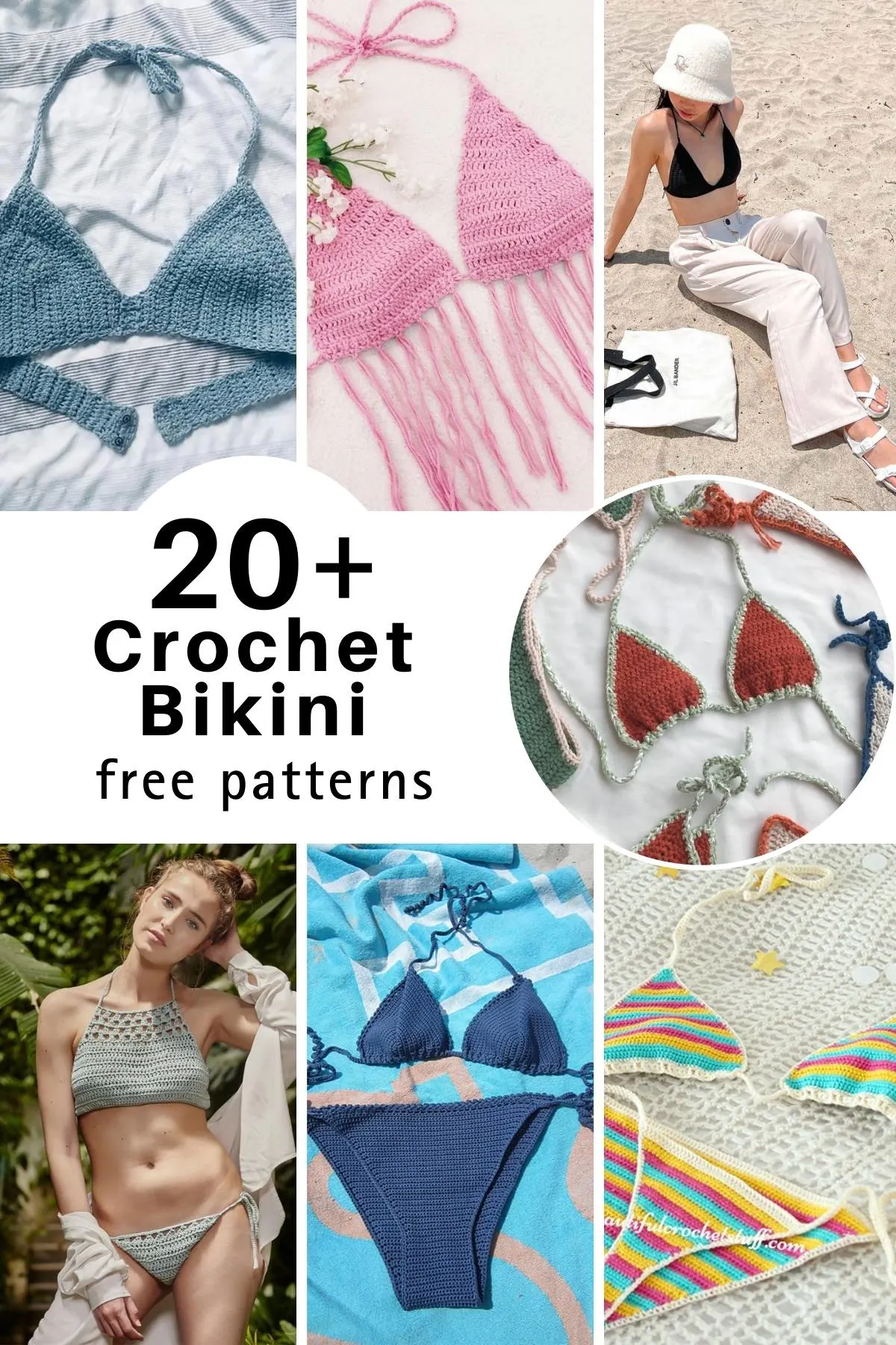 Grab a few of your favorite and free crochet bikini patterns here! From easy crochet bikini designs, to colorful and textured patterns to try.