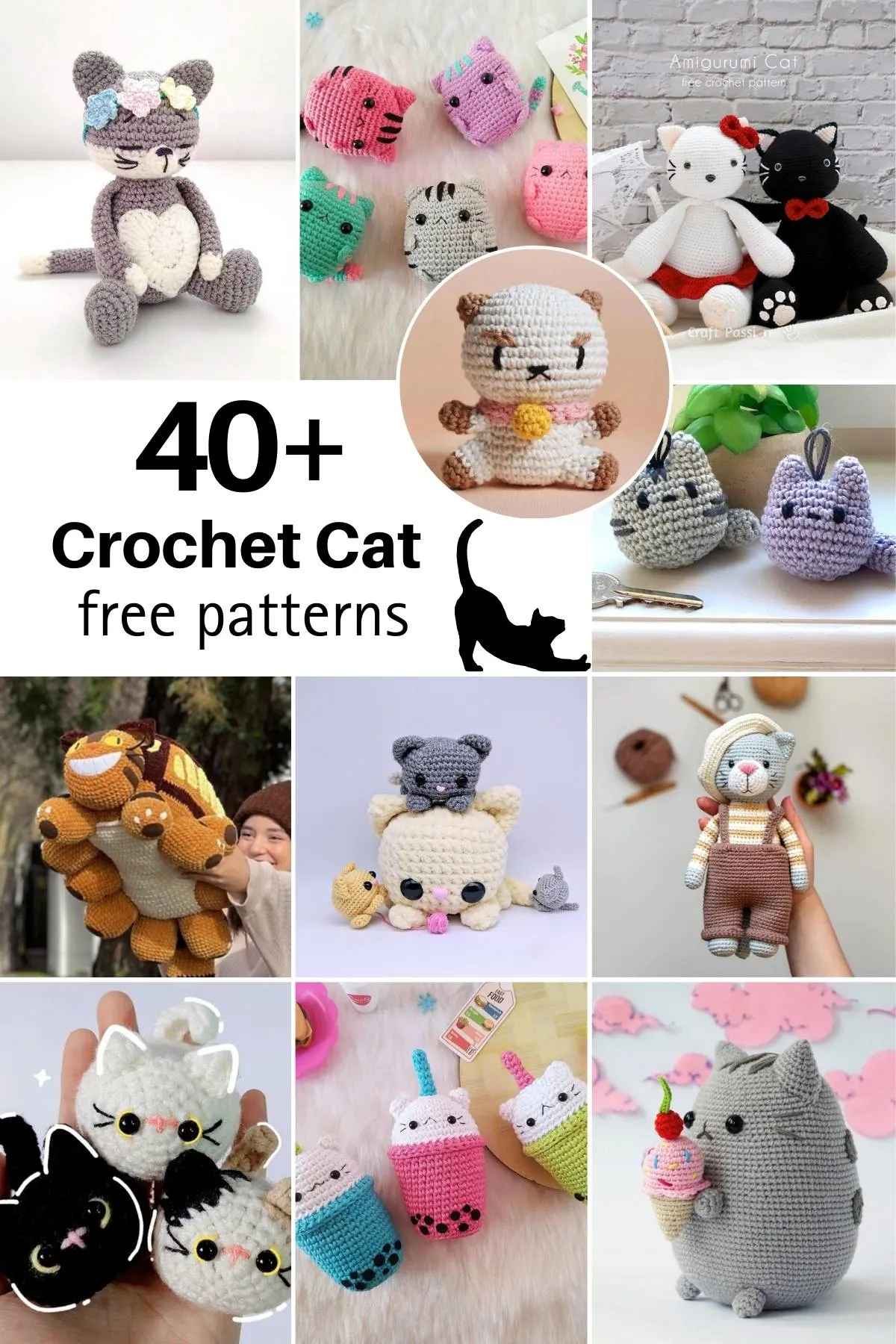 This cat-coded world of free crochet cat patterns is something cat lovers should not miss out on! Get your hooks ready as your feline friend awaits!