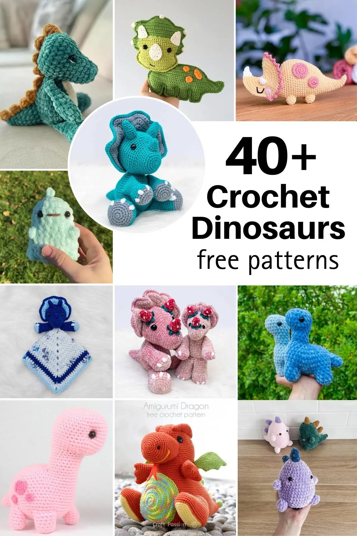 Bring these magnificent creatures back to life with crochet dinosaurs! Our compilation of free patterns covers amigurumi plushies to accessories.