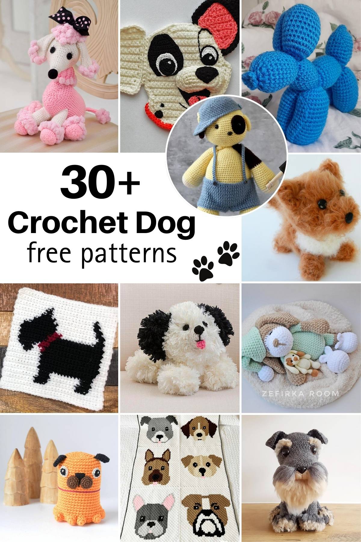 Do your ears perk up when you hear a cute little bark? Or you can't help but take a second glance when you look at a puppy passing by. Well, to all canine lovers out there, we have gathered the cutest and free crochet dog patterns you can make to satisfy your love for these cute creatures!