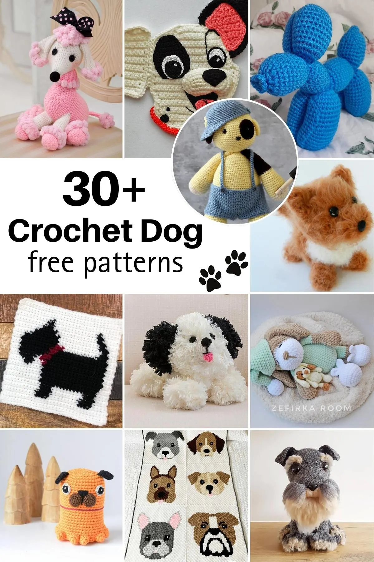 Do your ears perk up when you hear a cute little bark? Or you can't help but take a second glance when you look at a puppy passing by. Well, to all canine lovers out there, we have gathered the cutest and free crochet dog patterns you can make to satisfy your love for these cute creatures!