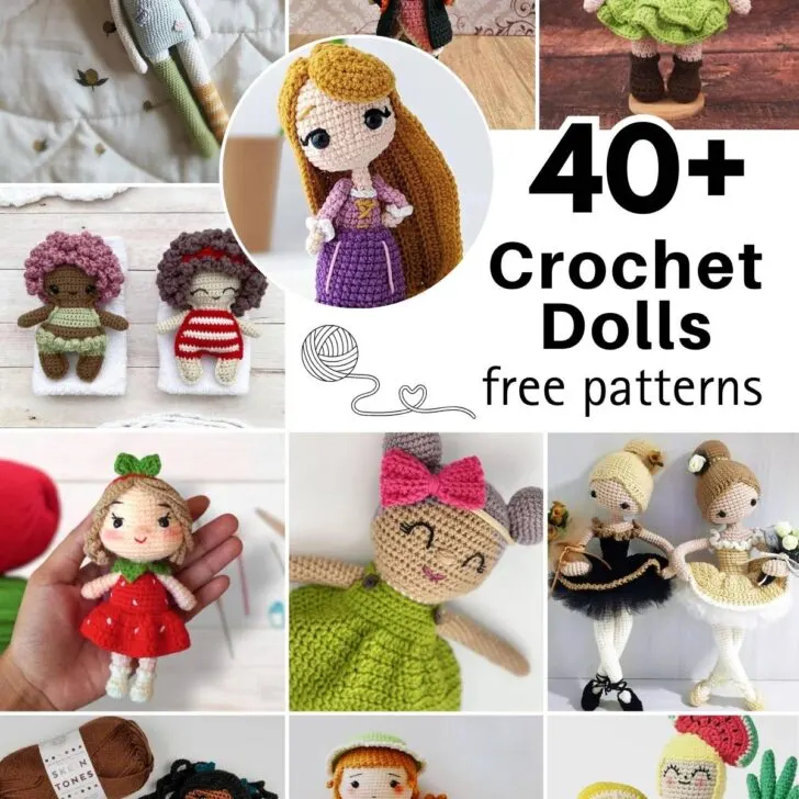 Crochet can bring an abundance of characters to life, with each stitch forming the foundation of a unique personality. With just some simple tools like crochet hooks and colored yarn, your options are endless. Browse the best free crochet doll patterns to create the ideal character dolls of your dreams.