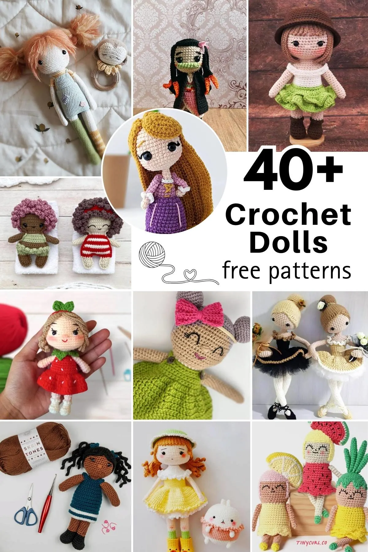 Crochet can bring an abundance of characters to life, with each stitch forming the foundation of a unique personality. With just some simple tools like crochet hooks and colored yarn, your options are endless. Browse the best free crochet doll patterns to create the ideal character dolls of your dreams.