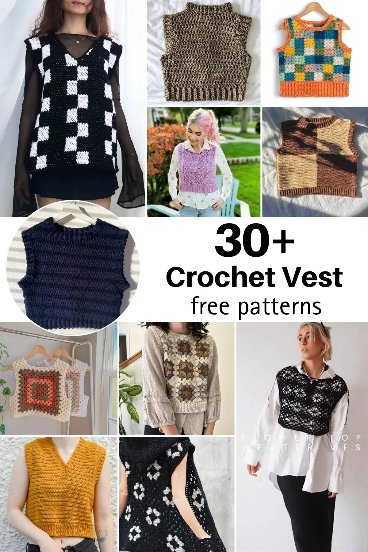 These crochet vest patterns offers a wide range of designs that are free to make. Patterns include simplistic designs, to character-themed vests.