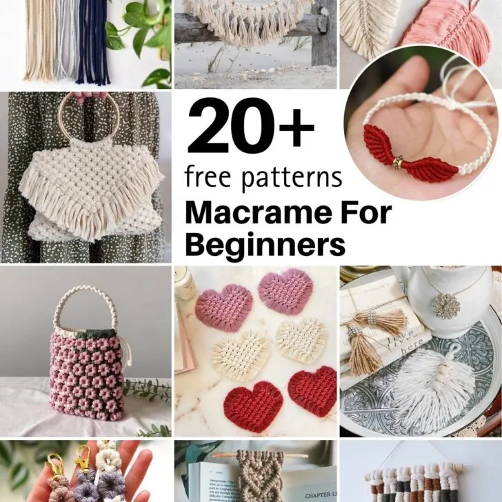 Macramé For Beginners: 25 Easy Projects
