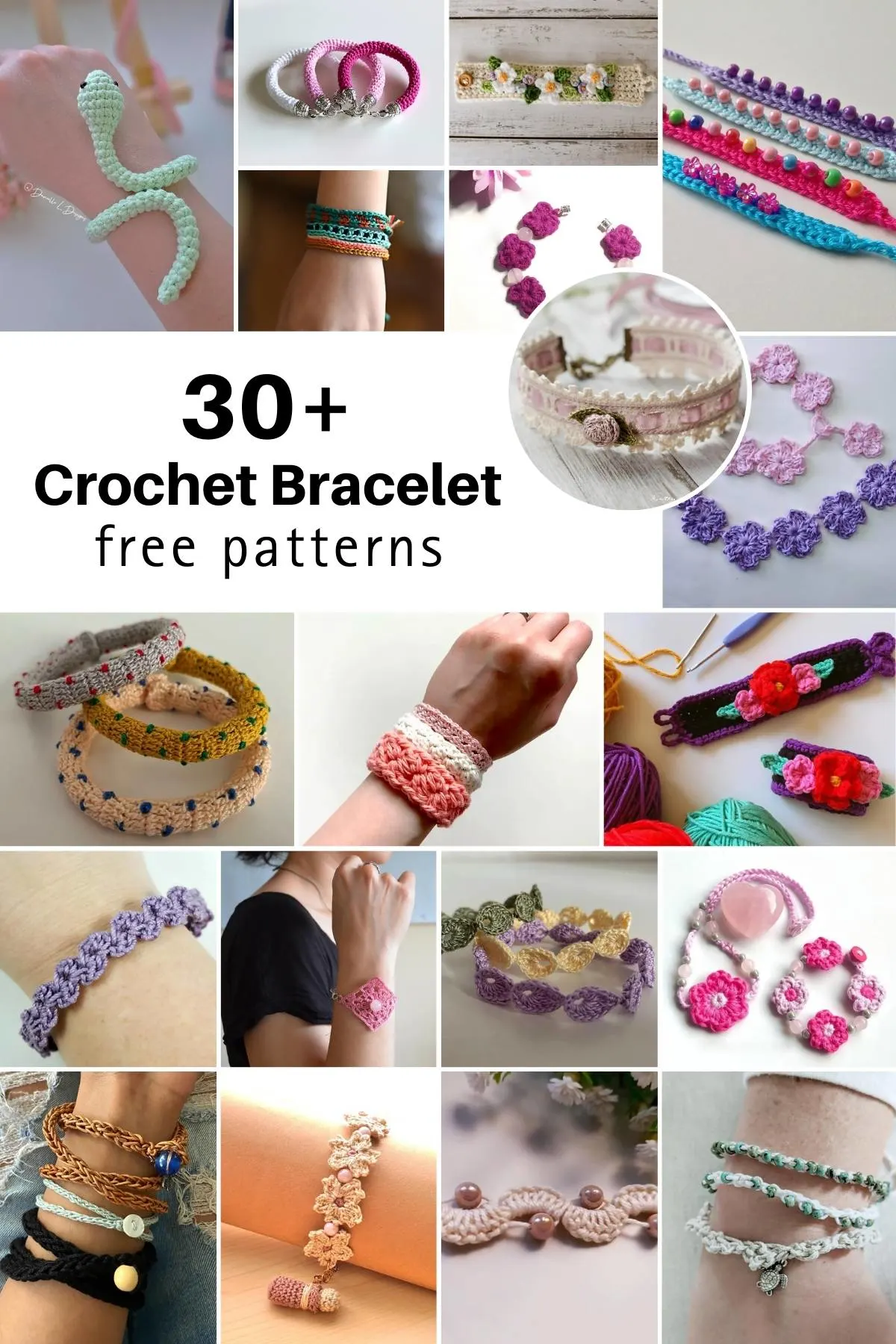 Dive into this list of free and beautiful crochet bracelet patterns you can gain inspiration from to make during your free time or as friendship bracelets.