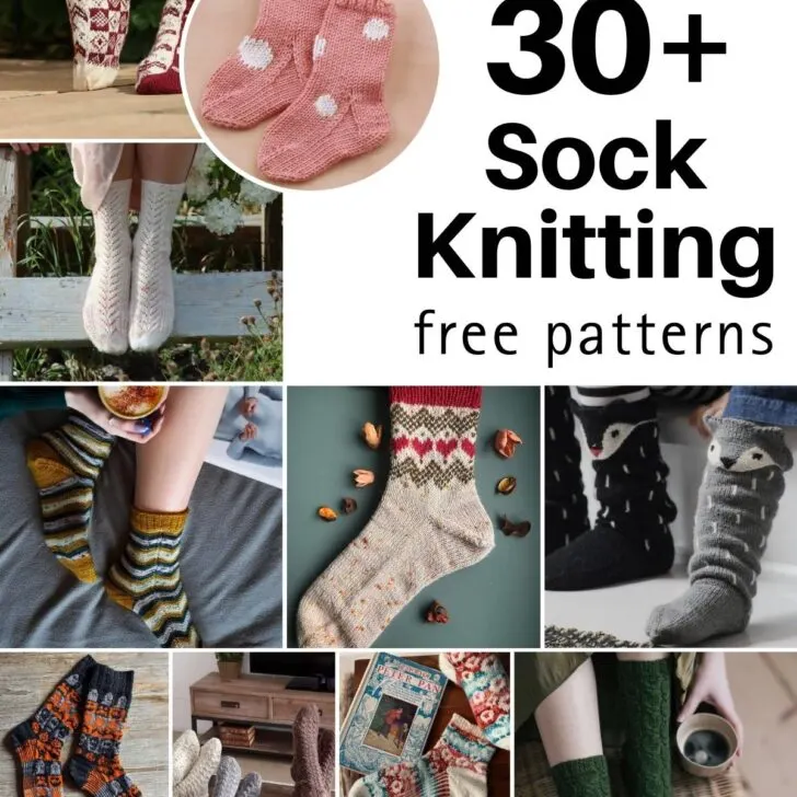 34 Free And Cozy Sock Knitting Patterns
