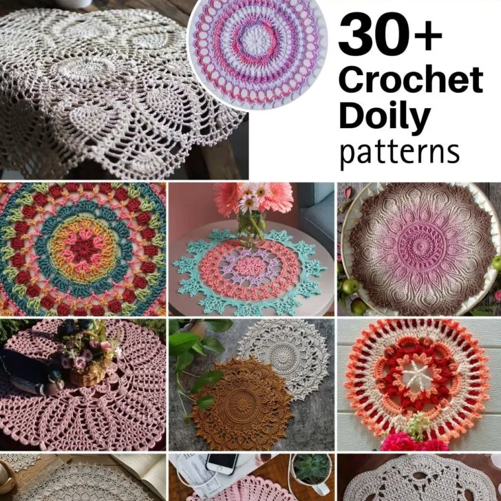 Doilies are not just beautiful lace made of cloth and paper for your table—crochet is another popular way to create them! In this curated post of patterns for crochet doilies, you'll find everything from timeless, intricate designs to playful, modern motifs that bring a fresh twist to a classic art form.