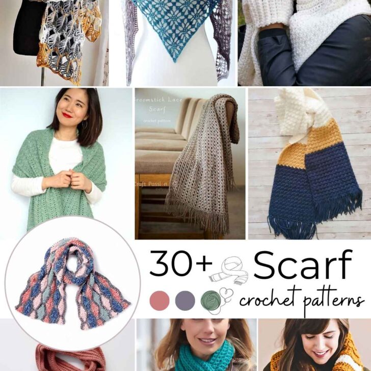 Get inspired to stay warm and cozy this winter with these free crochet scarf patterns - perfect for creating your own warm and toasty scarf!