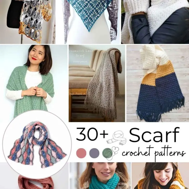 Get inspired to stay warm and cozy this winter with these free crochet scarf patterns - perfect for creating your own warm and toasty scarf!