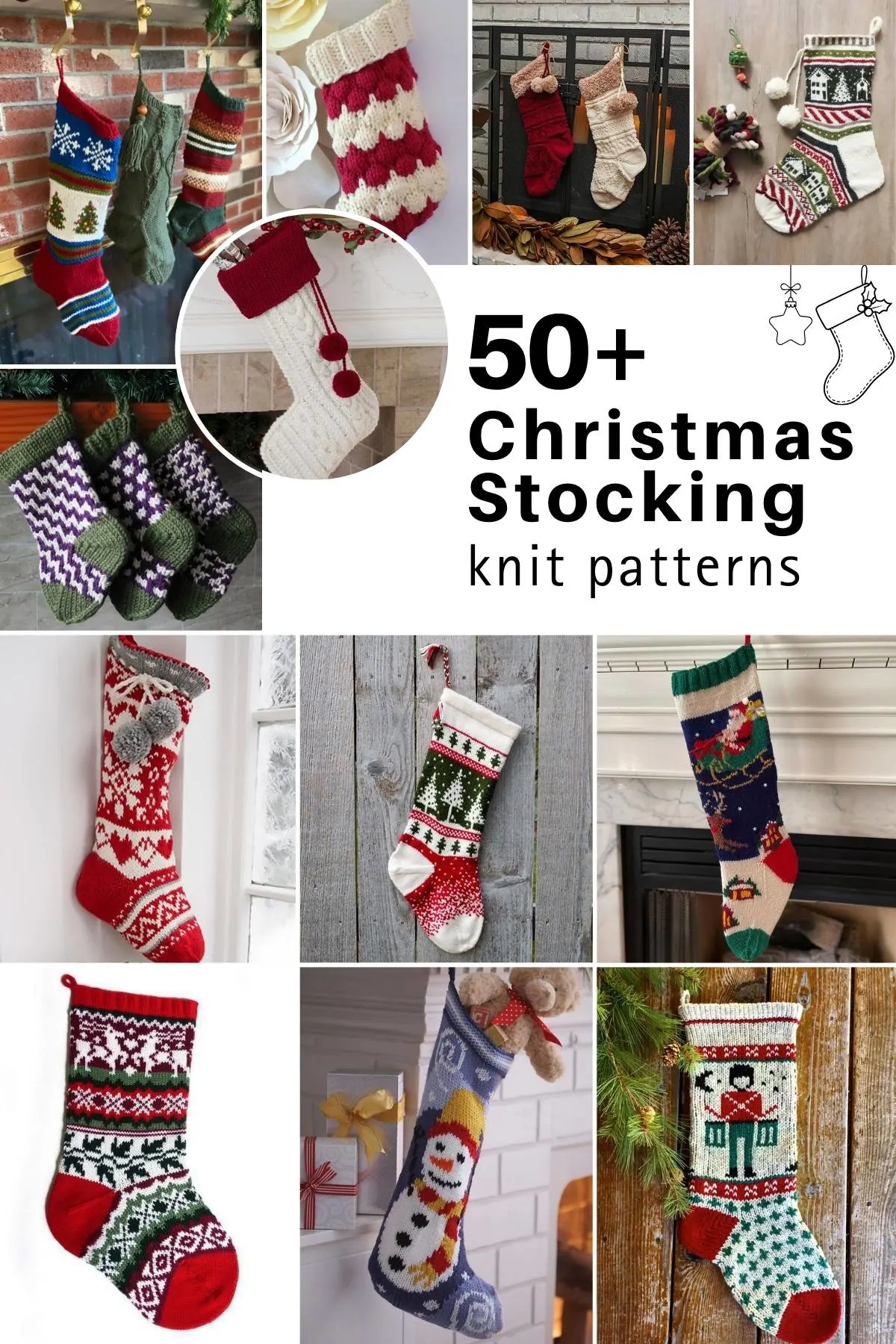 When the holiday season arrives, there's nothing quite like adding an artistic and creative touch to your Christmas decor. In addition to preparing the tree, garlands, and ornaments, have you considered knitting some stockings? Today, I'd like to share some of the best Christmas stocking knitting patterns to inspire you as the holidays approach!