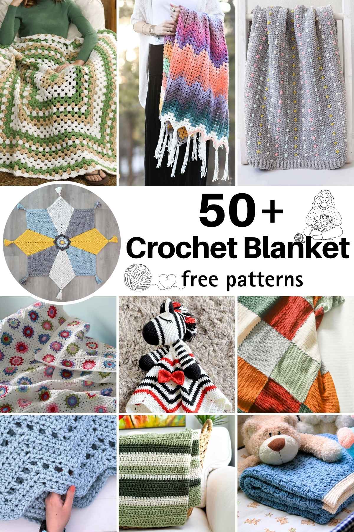 Cozy up for the chilly seasons with these crochet blanket patterns! Perfect for all skill levels, these designs will keep you warm & stylish all winter.