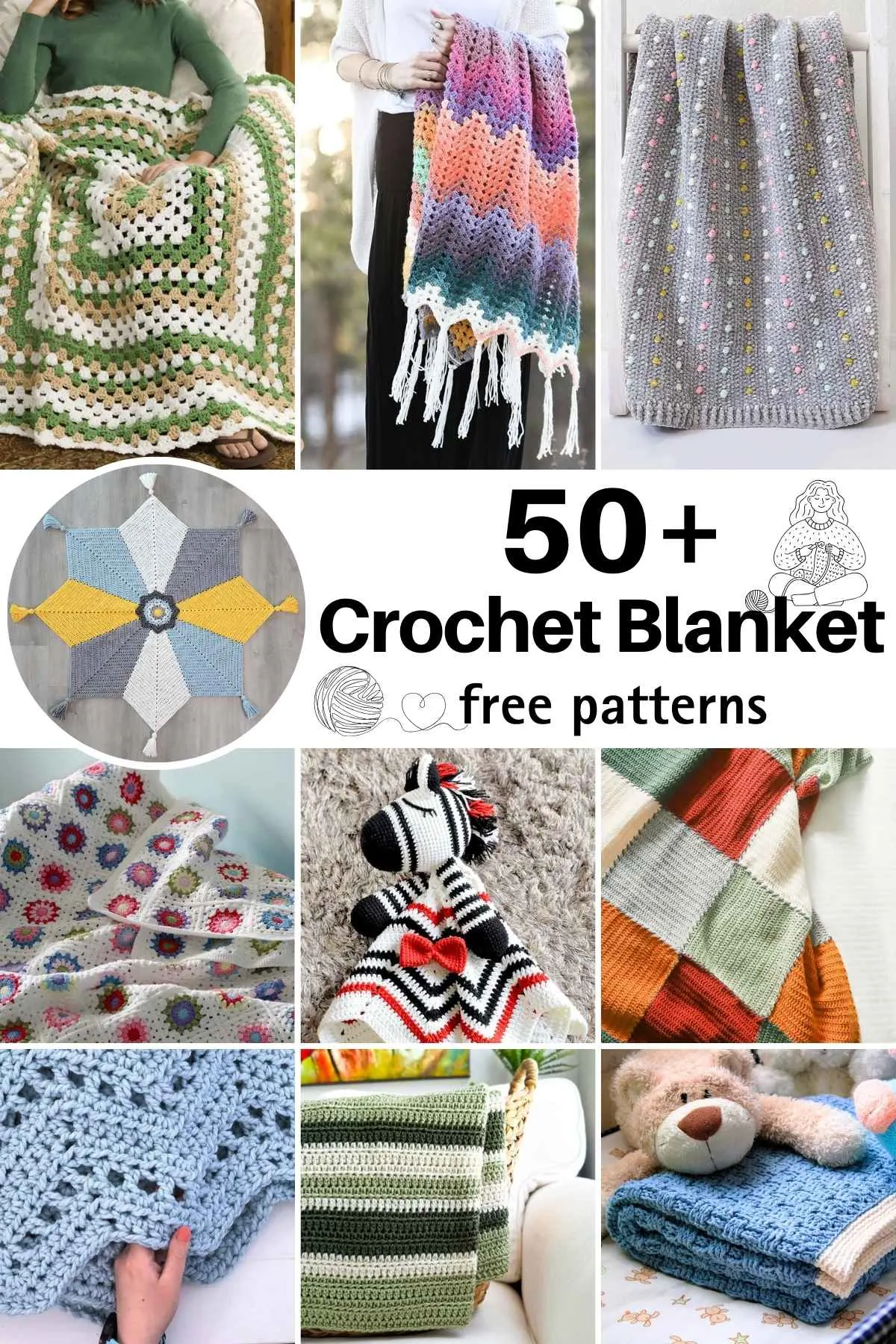 Cozy up for the chilly seasons with these crochet blanket patterns! Perfect for all skill levels, these designs will keep you warm & stylish all winter.